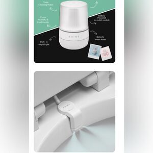 Shine TIME TO LEAVE BATHROOM CLEANING TO ROBOTS new in box